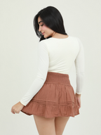 FALDA PRETINA RESORTE