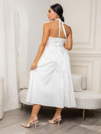VESTIDO LARGO POPELINA