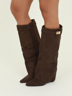 BOTAS GAMUZA ALTA