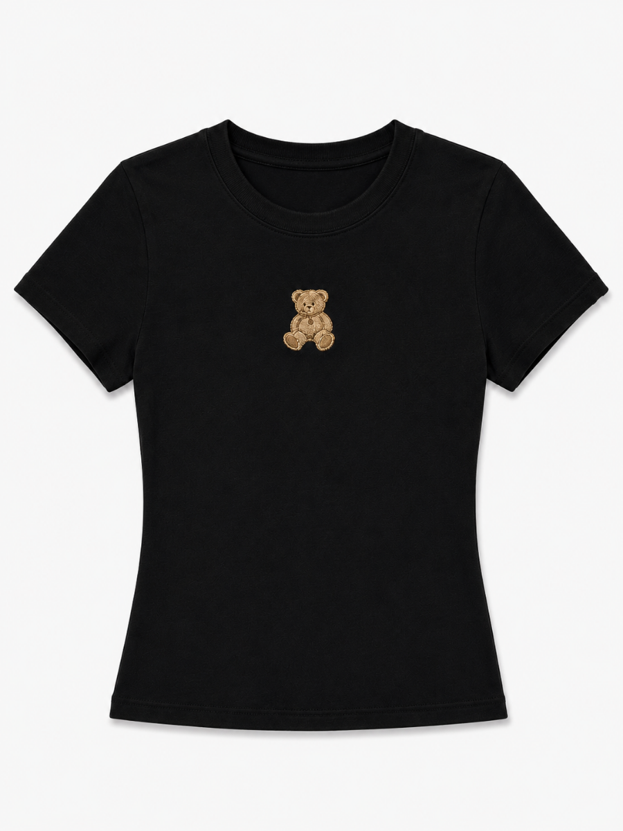 BLUSA DETALLE OSITO DORADO