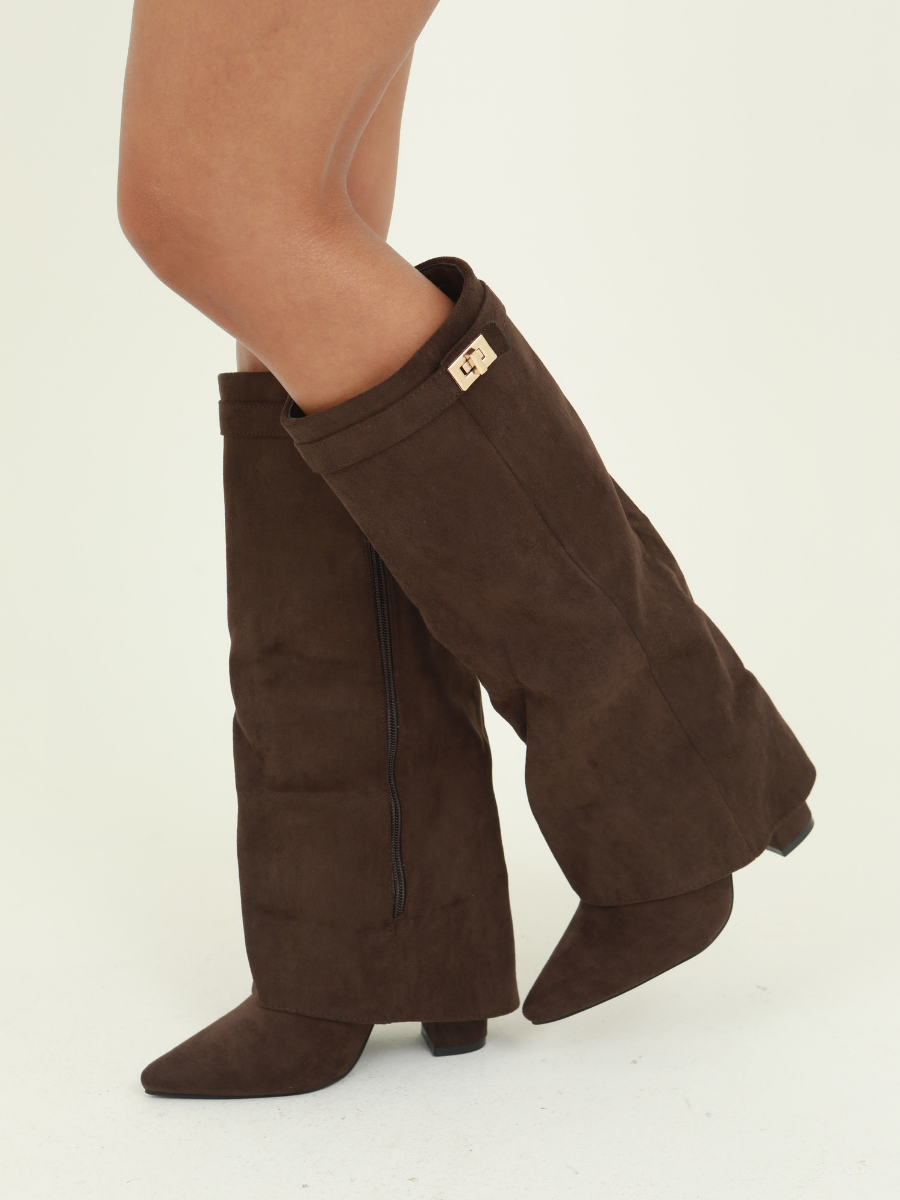 BOTAS GAMUZA ALTA