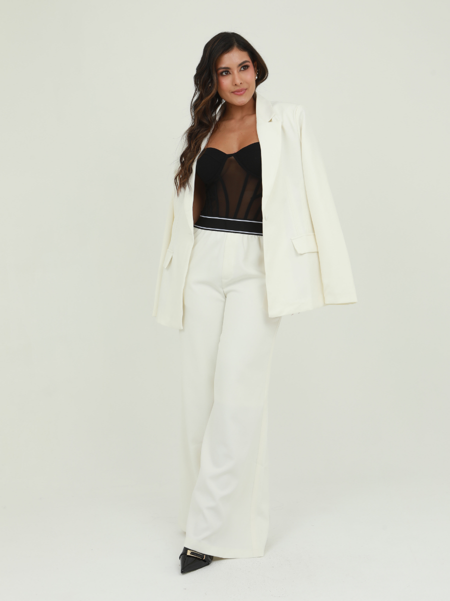 SET BLAZER PANT RESORTE