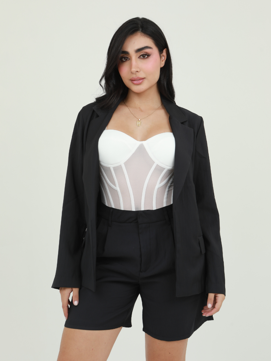 SET BLAZER BERMUDA  DELGADA