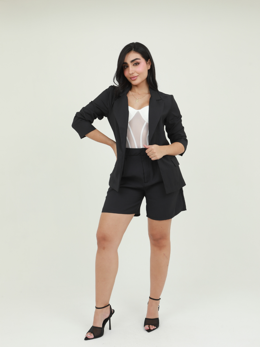 SET BLAZER BERMUDA  DELGADA