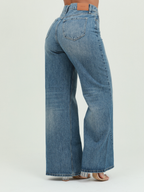 JEAN WIDE LEG COSTURA BOTA