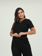 SET PANTALON TEXTURA