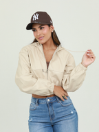 CHAQUETA CORTA POLIPIEL CHOMPA