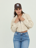 CHAQUETA CORTA POLIPIEL CHOMPA