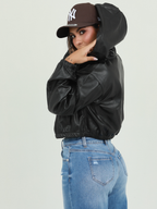 CHAQUETA CORTA POLIPIEL CHOMPA