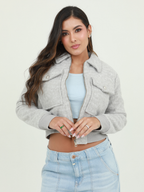 CHAQUETA BOLSILLO PELUDA