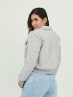 CHAQUETA BOLSILLO PELUDA