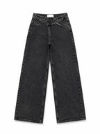 JEAN WIDE LEG PRETINA CRUZADA