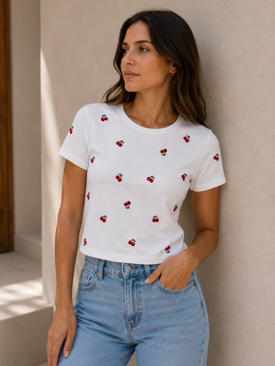 BLUSA CEREZAS