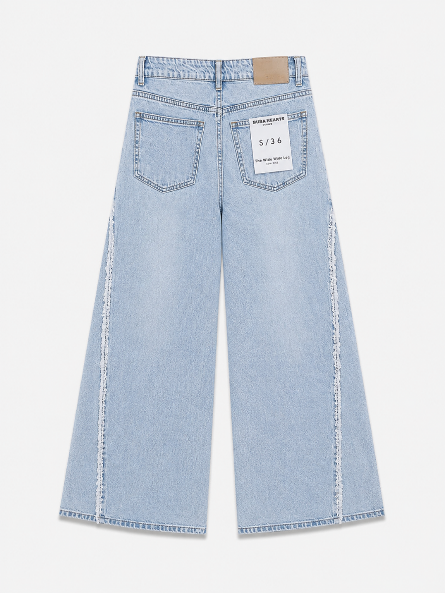 JEAN EXTRA  WIDE LEG COSTURA