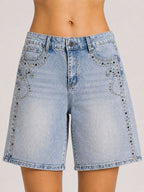 BERMUDA DENIM PIEDAS BOLSILLO