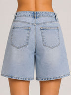BERMUDA DENIM PIEDAS BOLSILLO