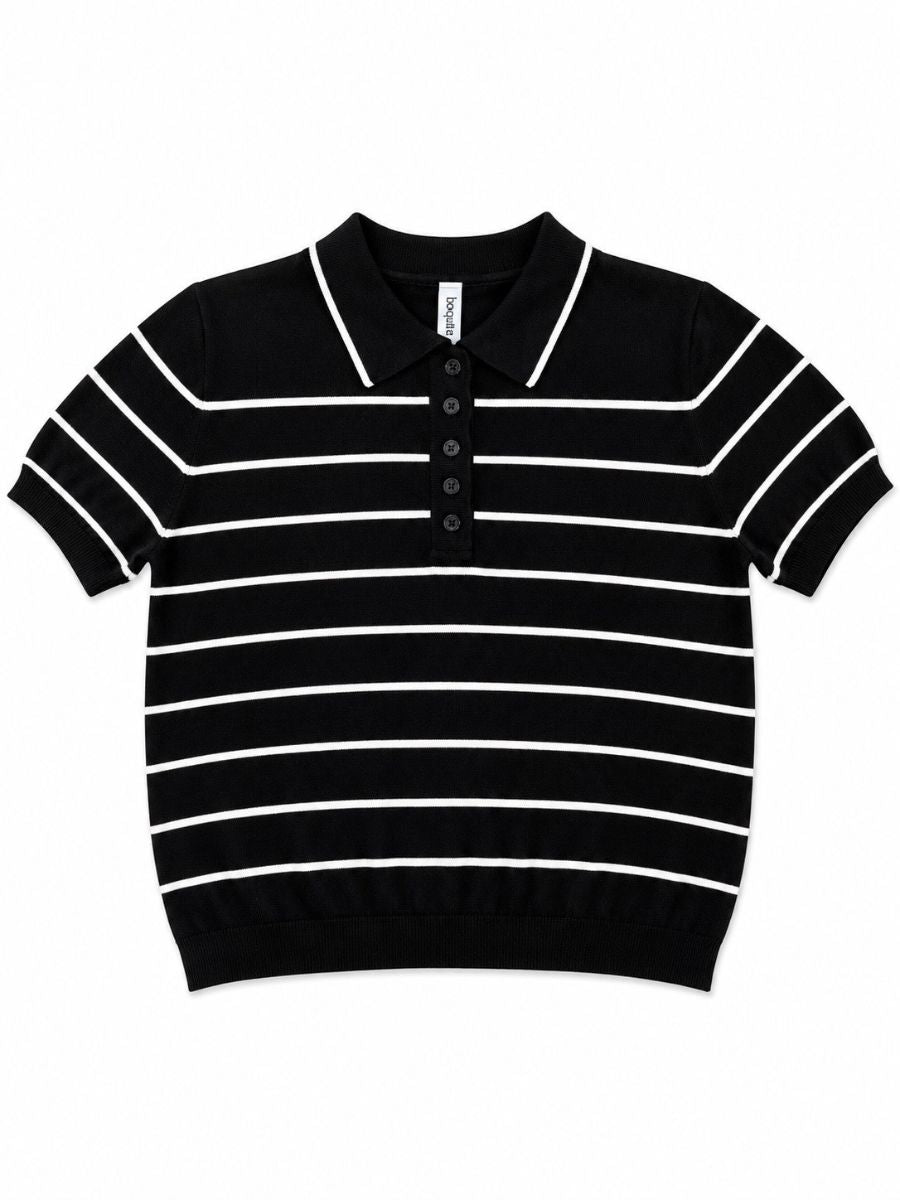 BLUSA HILO RAYAS POLO