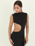 VESTIDO LARGO CUTOUT