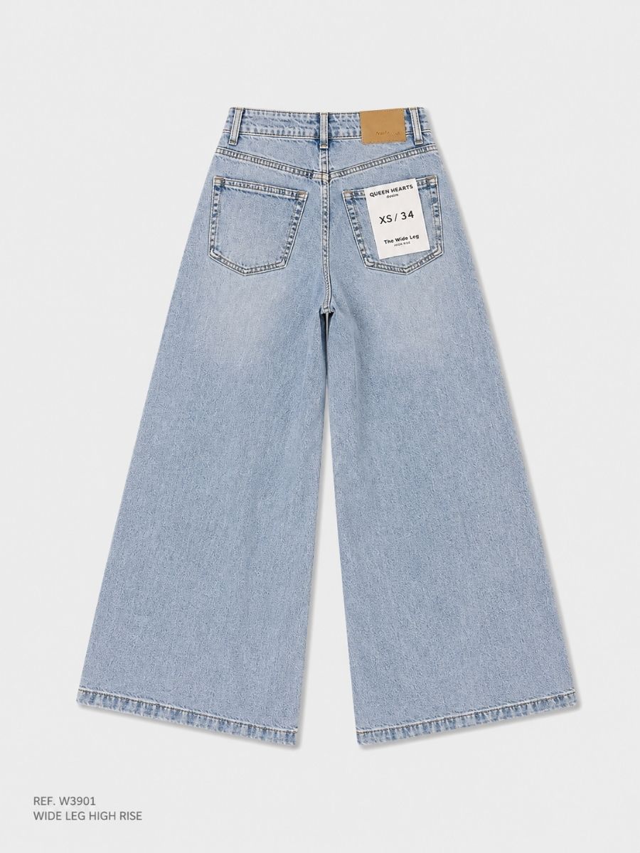JEAN WIDE LEG HR LATERAL