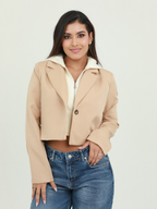 BLAZER CORTO CAPUCHA