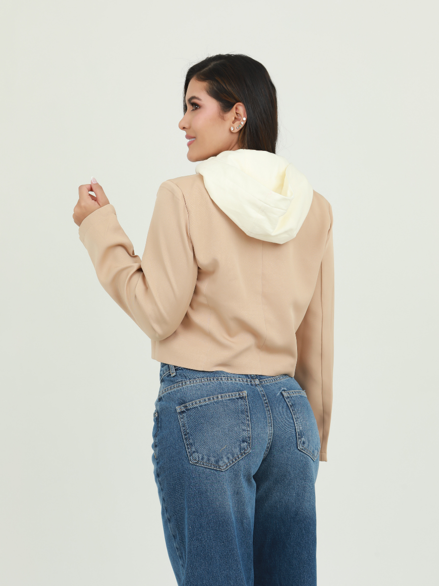 BLAZER CORTO CAPUCHA