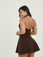 VESTIDO ESCOTE PRINCESA