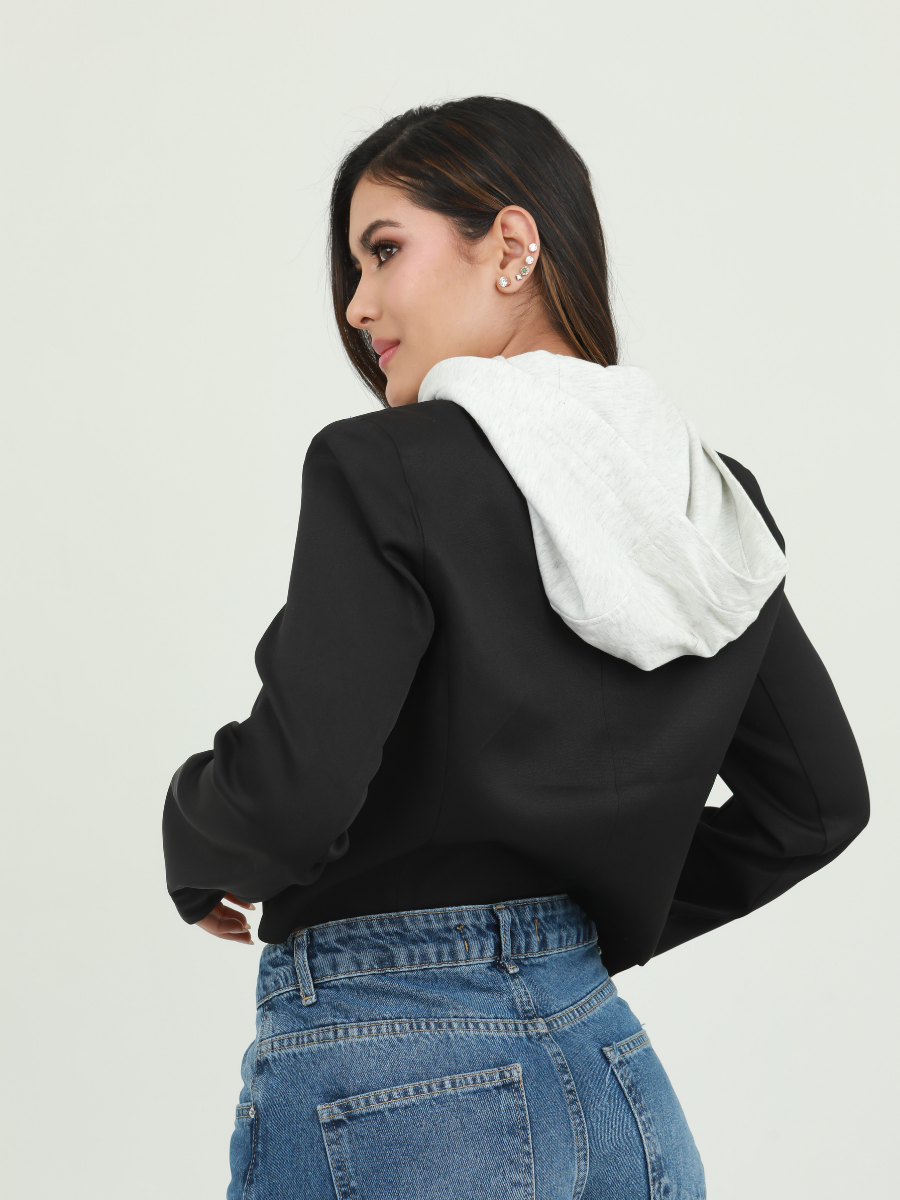 BLAZER CORTO CAPUCHA
