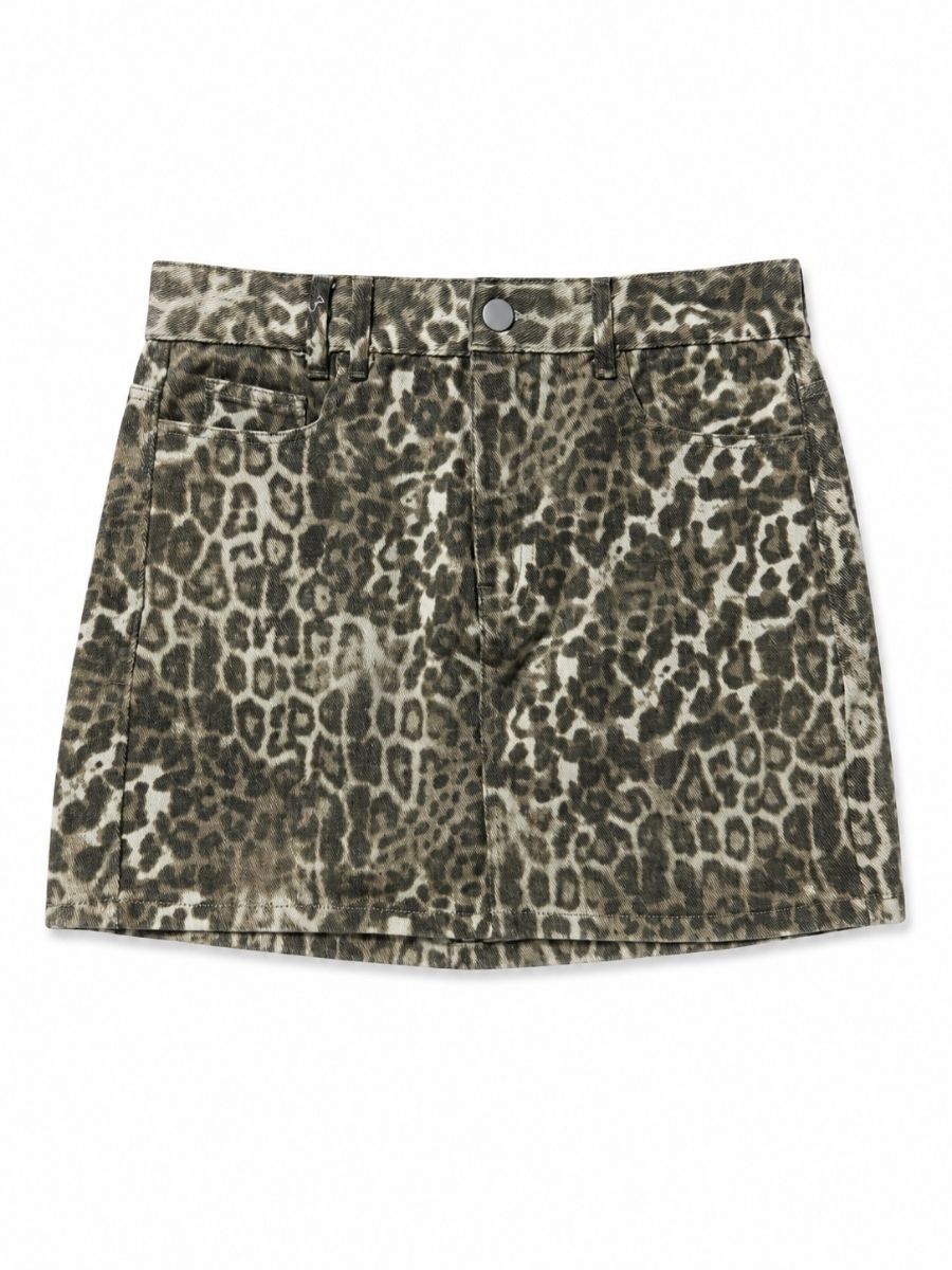 MINI FALDA LEOPARDO