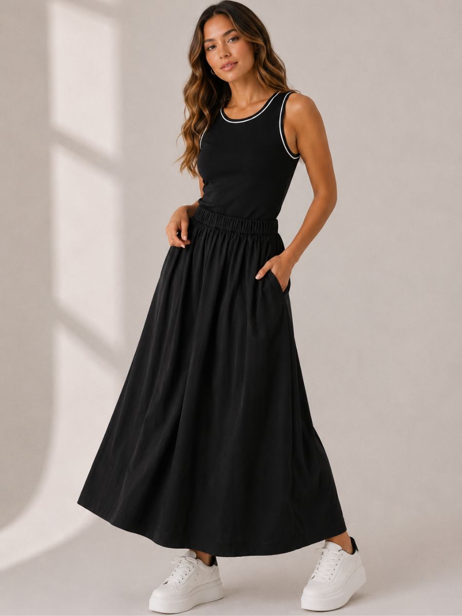 VESTIDO LARGO SPORT