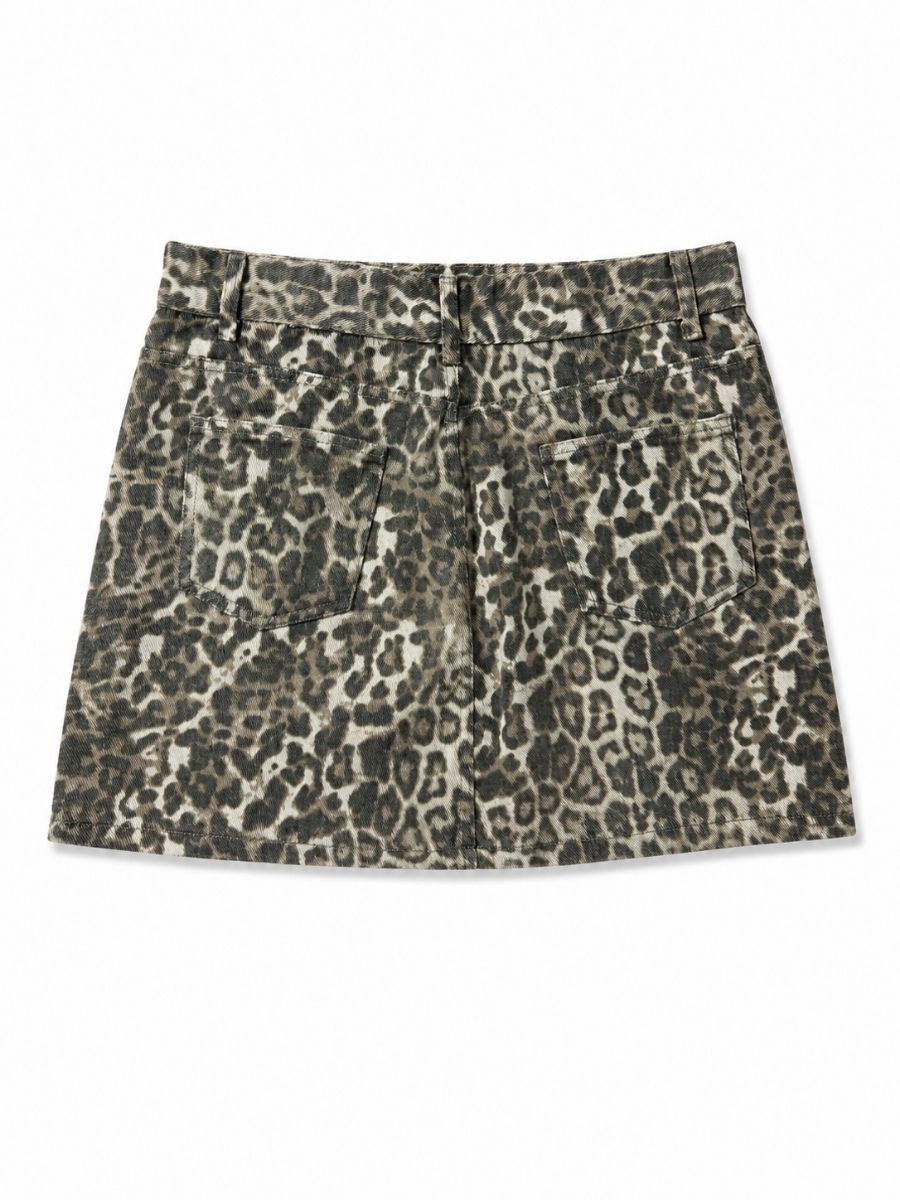 MINI FALDA LEOPARDO