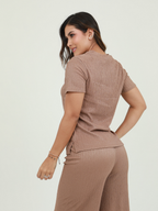 SET PANTALON TEXTURA