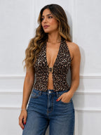 BLUSA LEOPARDO ESCOTE